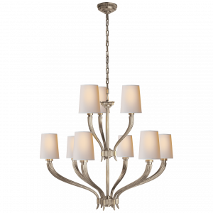 Люстра Visual Comfort Ruhlmann 2-Tier Chandelier Antique Nickel