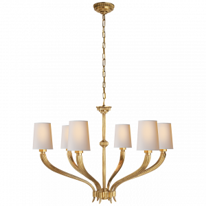 Люстра Visual Comfort Ruhlmann Large Chandelier Antique Brass
