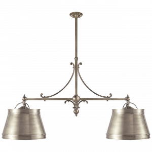 Люстра Visual Comfort Sloane Double Shop Pendant Antique Nickel