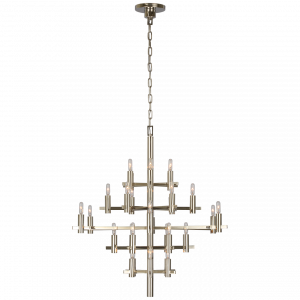 Люстра Visual Comfort Sonnet Medium Chandelier Polished Nickel