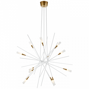 Люстра Visual Comfort Stellar Large Chandelier White