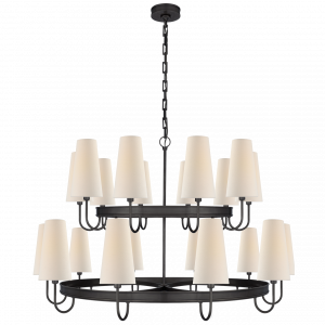 Люстра Visual Comfort Venini Large Chandelier Bronze