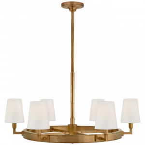 Люстра Visual Comfort Watson Medium Ring Chandelier Antique Brass
