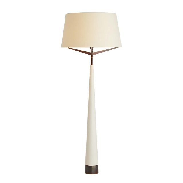 Напольная лампа ARTERIORS ELDEN FLOOR LAMP WHITE