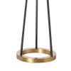 Напольная лампа ARTERIORS HADLEY FLOOR LAMP BLACK/GOLD