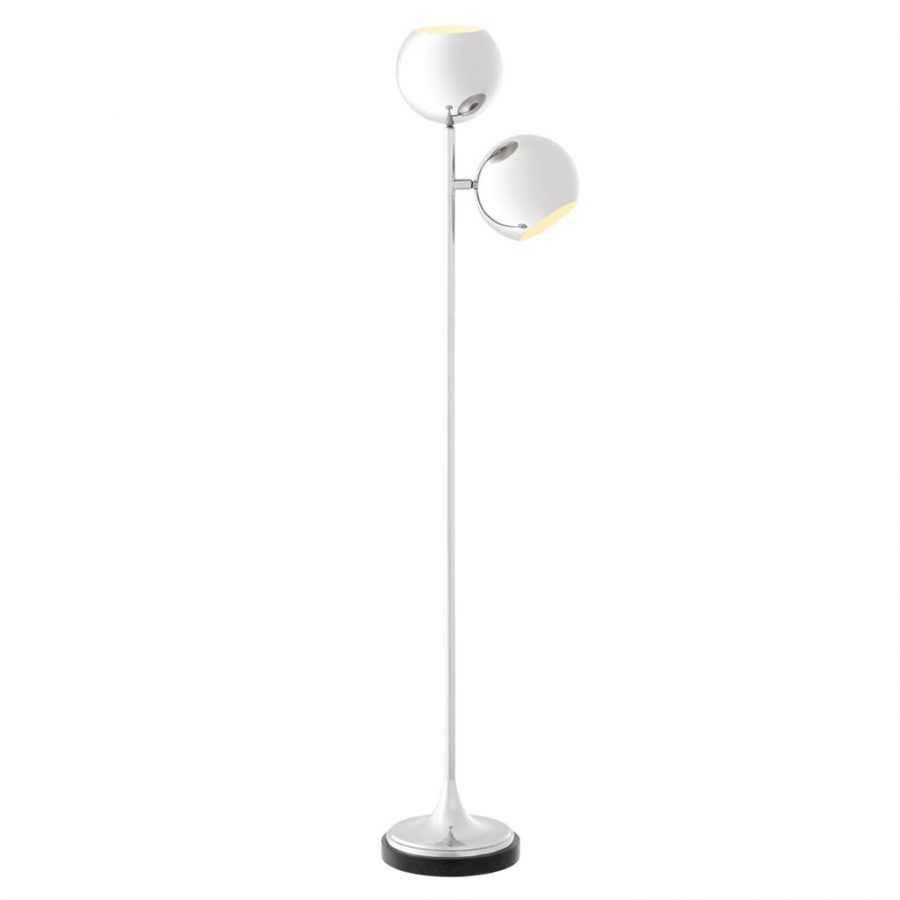 Напольная лампа EICHHOLTZ COMPTON NICKEL FLOOR LAMP