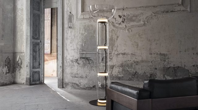 Напольная лампа FLOS Noctambule Cylinders and Bowl Floor Lamp
