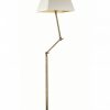 Напольная лампа HEATHFIELD&Co ROXBURGH ANTIQUE BRASS FLOOR LAMP
