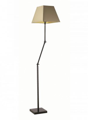 Напольная лампа HEATHFIELD&Co ROXBURGH BRONZE FLOOR LAMP