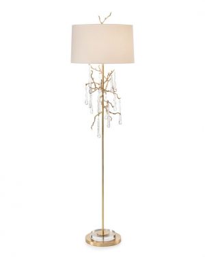 Напольная лампа John-Richard Crystal Drip Floor Lamp