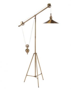 Напольная лампа John-Richard Pulley Task Floor Lamp