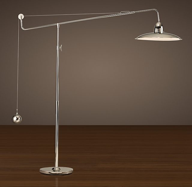 Напольная лампа Restoration Hardware ARCHITECT'S BOOM FLOOR LAMP