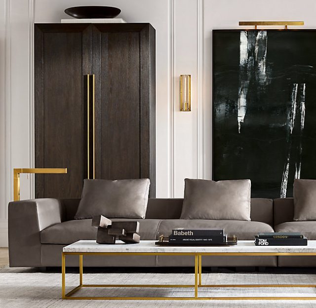 Напольная лампа Restoration Hardware CANNELE TASK FLOOR LAMP