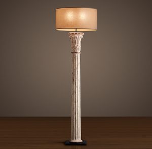Напольная лампа Restoration Hardware CAST CORINTHIAN FLOOR LAMP