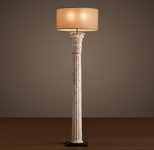 Напольная лампа Restoration Hardware CAST CORINTHIAN FLOOR LAMP