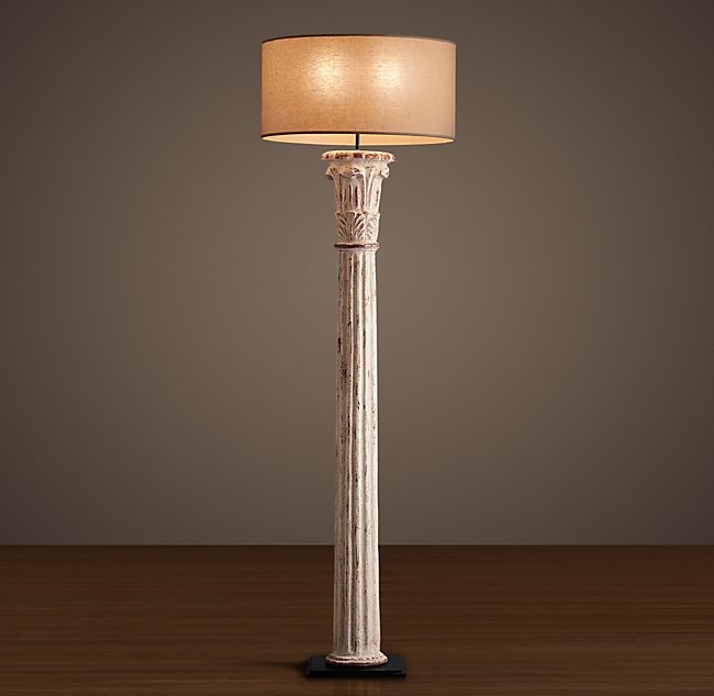 Напольная лампа Restoration Hardware CAST CORINTHIAN FLOOR LAMP