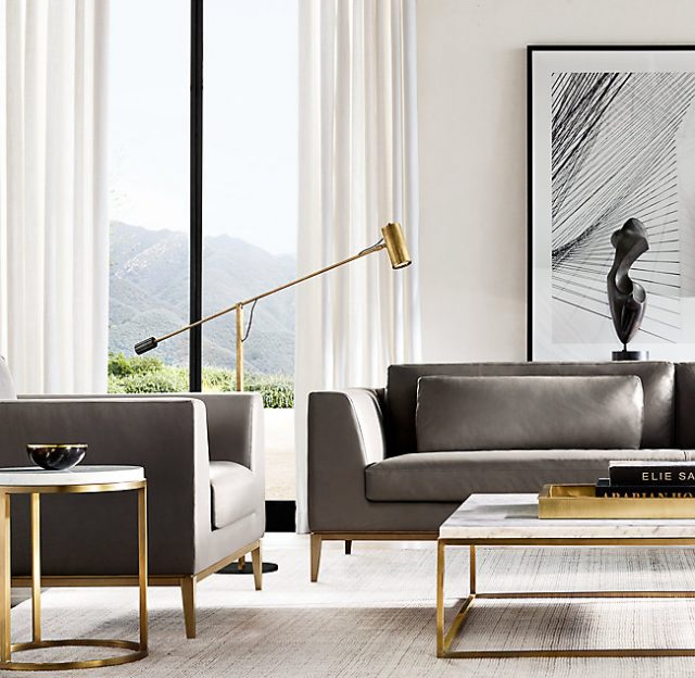 Напольная лампа Restoration Hardware CHAMPEAUX CANTILEVER FLOOR