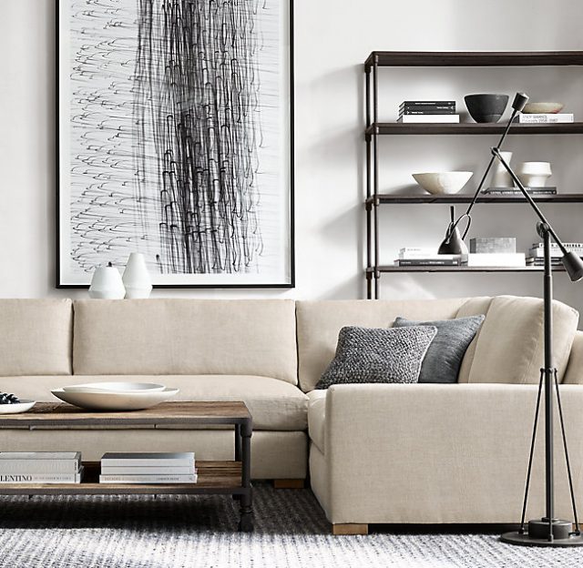 Напольная лампа Restoration Hardware COUNTERPOISE FLOOR LAMP