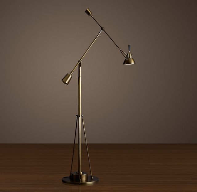 Напольная лампа Restoration Hardware COUNTERPOISE FLOOR LAMP