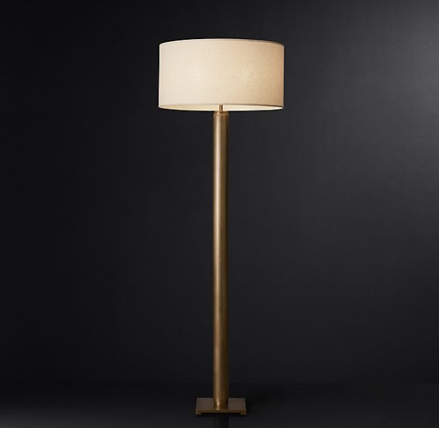 Напольная лампа Restoration Hardware CYLINDRICAL COLUMN FLOOR