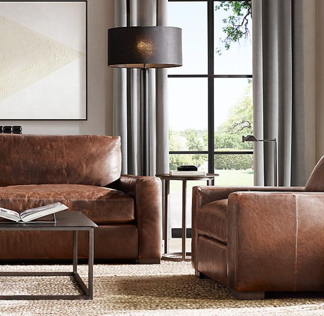 Напольная лампа Restoration Hardware CYLINDRICAL COLUMN FLOOR