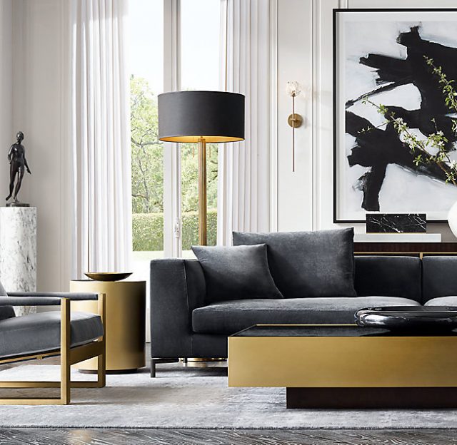 Напольная лампа Restoration Hardware DAVENPORT FLOOR LAMP