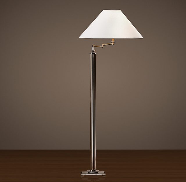 Напольная лампа Restoration Hardware FRENCH COLUMN GLASS FLOOR