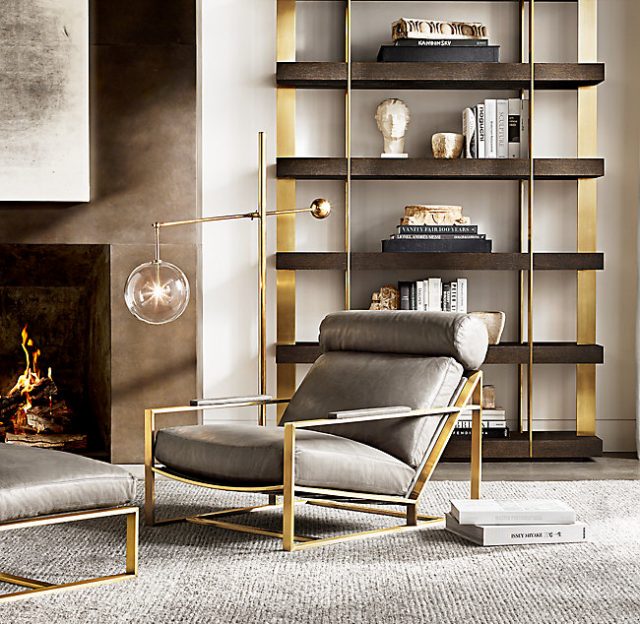Напольная лампа Restoration Hardware GLASS GLOBE FLOOR LAMP