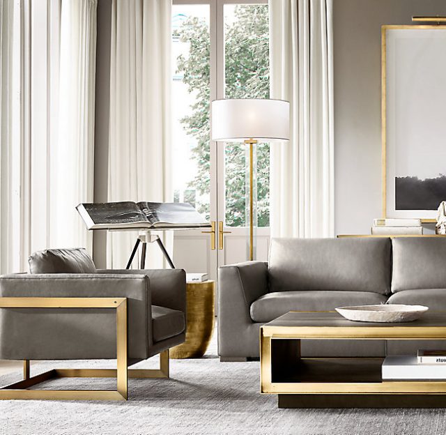 Напольная лампа Restoration Hardware JUNEAU FLOOR LAMP