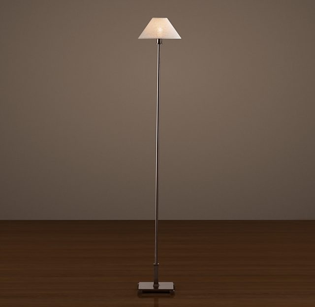 Напольная лампа Restoration Hardware PETITE CANDLESTICK FLOOR LINEN