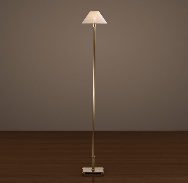 Напольная лампа Restoration Hardware PETITE CANDLESTICK FLOOR LINEN