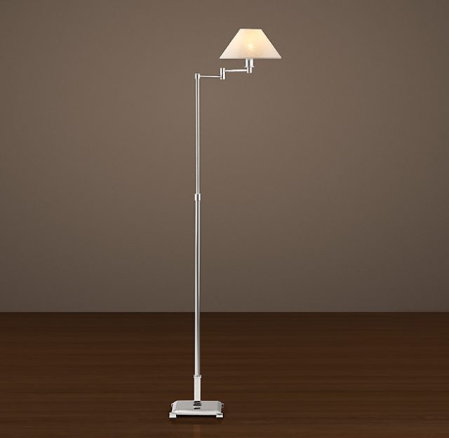 Напольная лампа Restoration Hardware PETITE CANDLESTICK FLOOR LINEN