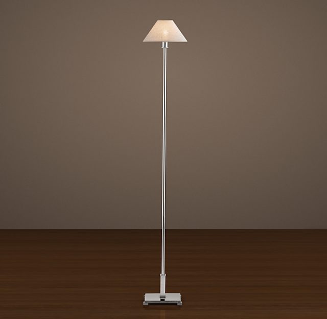 Напольная лампа Restoration Hardware PETITE CANDLESTICK FLOOR LINEN