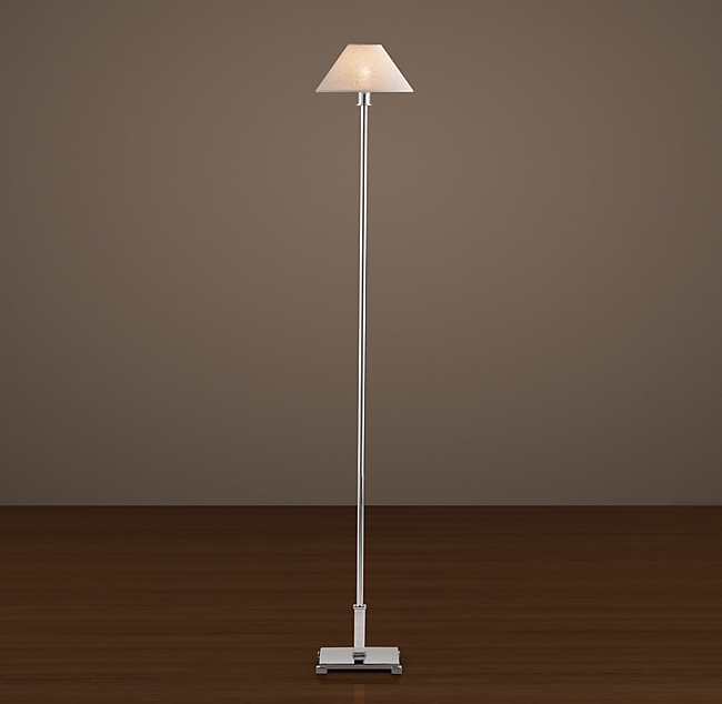 Напольная лампа Restoration Hardware PETITE CANDLESTICK FLOOR LINEN