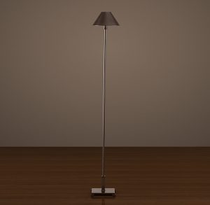 Напольная лампа Restoration Hardware PETITE CANDLESTICK FLOOR METAL