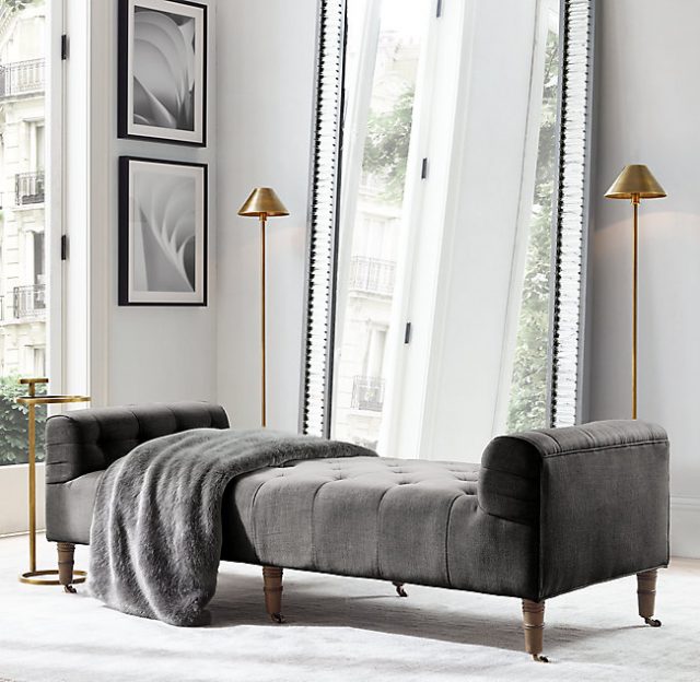 Напольная лампа Restoration Hardware PETITE CANDLESTICK FLOOR METAL