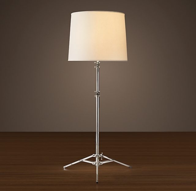 Напольная лампа Restoration Hardware PHOTOGRAPHER'S TELESCOPING