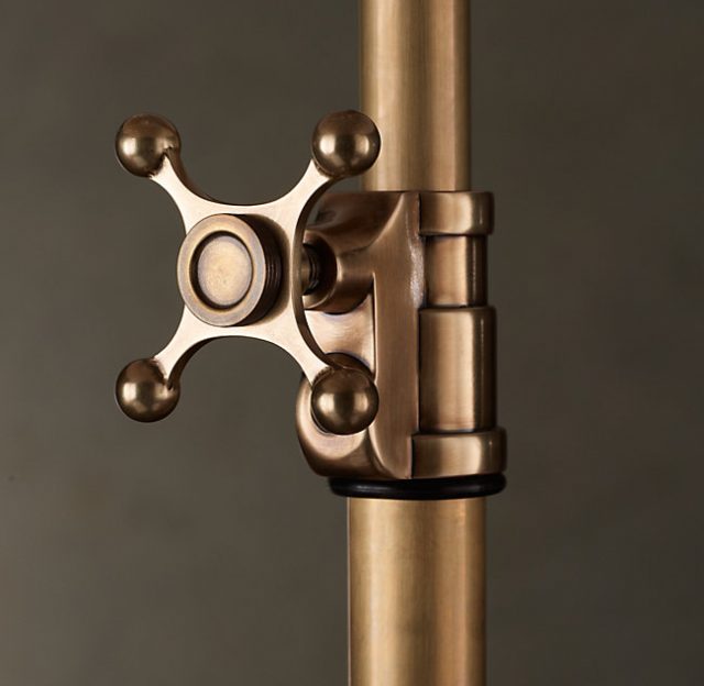 Напольная лампа Restoration Hardware PHOTOGRAPHER'S TELESCOPING