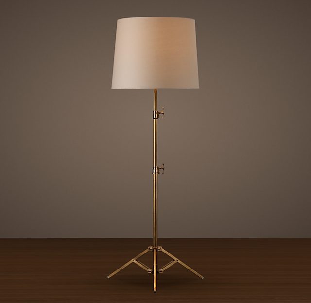 Напольная лампа Restoration Hardware PHOTOGRAPHER'S TELESCOPING