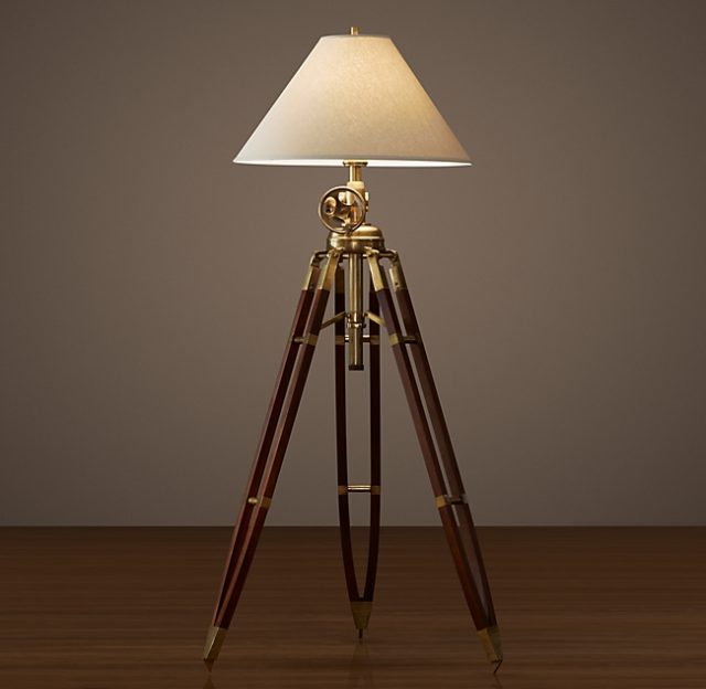 Напольная лампа Restoration Hardware ROYAL MARINE FLOOR LAMP