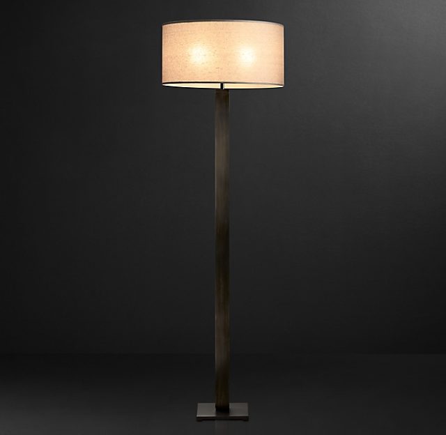 Напольная лампа Restoration Hardware SQUARE COLUMN FLOOR