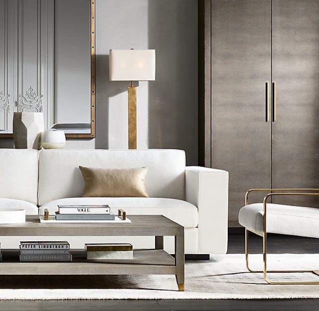 Напольная лампа Restoration Hardware SQUARE COLUMN FLOOR