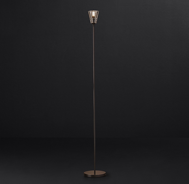 Напольная лампа Restoration Hardware TORCHE DE VERRE FLOOR