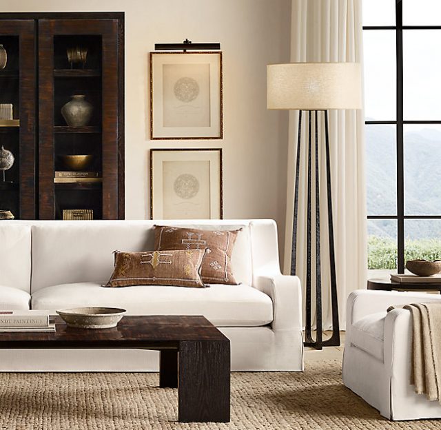 Напольная лампа Restoration Hardware WRIGHT TRIPOD FLOOR LAMP