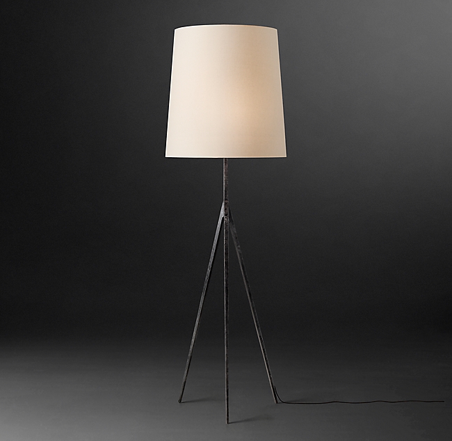 Напольная лампа Restoration Hardware WRIGHT TRIPOD FLOOR LAMP