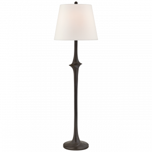 Напольная лампа Visual Comfort Bates Large Sculpted Floor Lamp Aged Iron