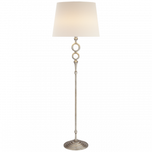 Напольная лампа Visual Comfort Bristol Floor Lamp Silver