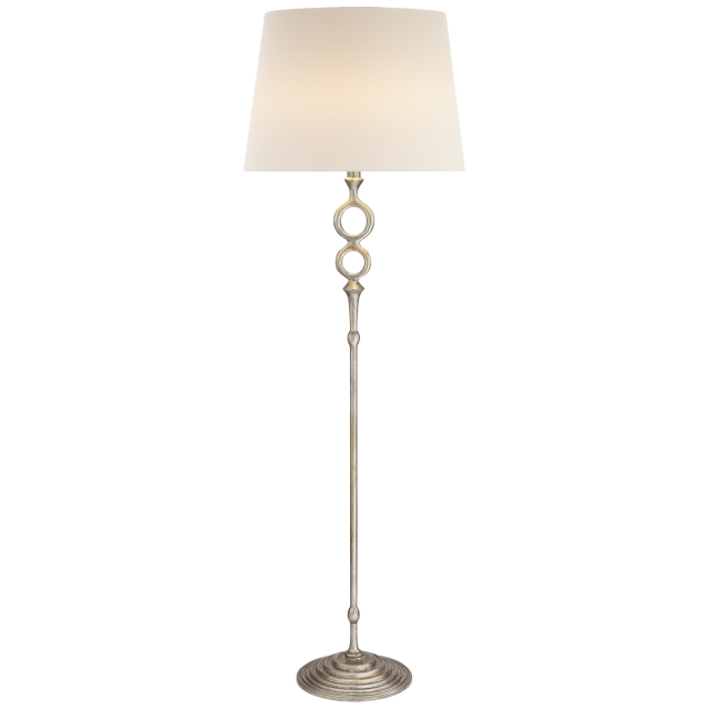Напольная лампа Visual Comfort Bristol Floor Lamp Silver
