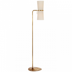 Напольная лампа Visual Comfort Clarkson Floor Lamp Antique Brass
