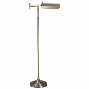 Напольная лампа Visual Comfort Dorchester Swing Arm Pharmacy Floor Lamp Antique Nickel